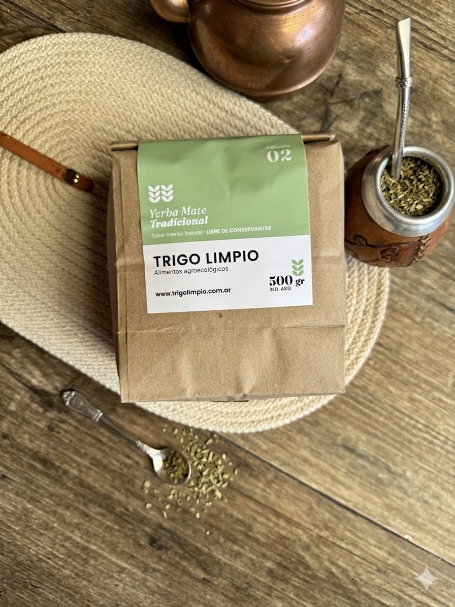 Bolsa de yerba mate Trigo Limpio, Selección 02: Tradicional